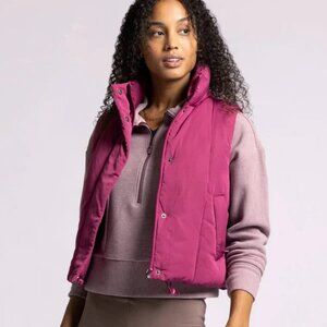 Anya Vest - Raspberry